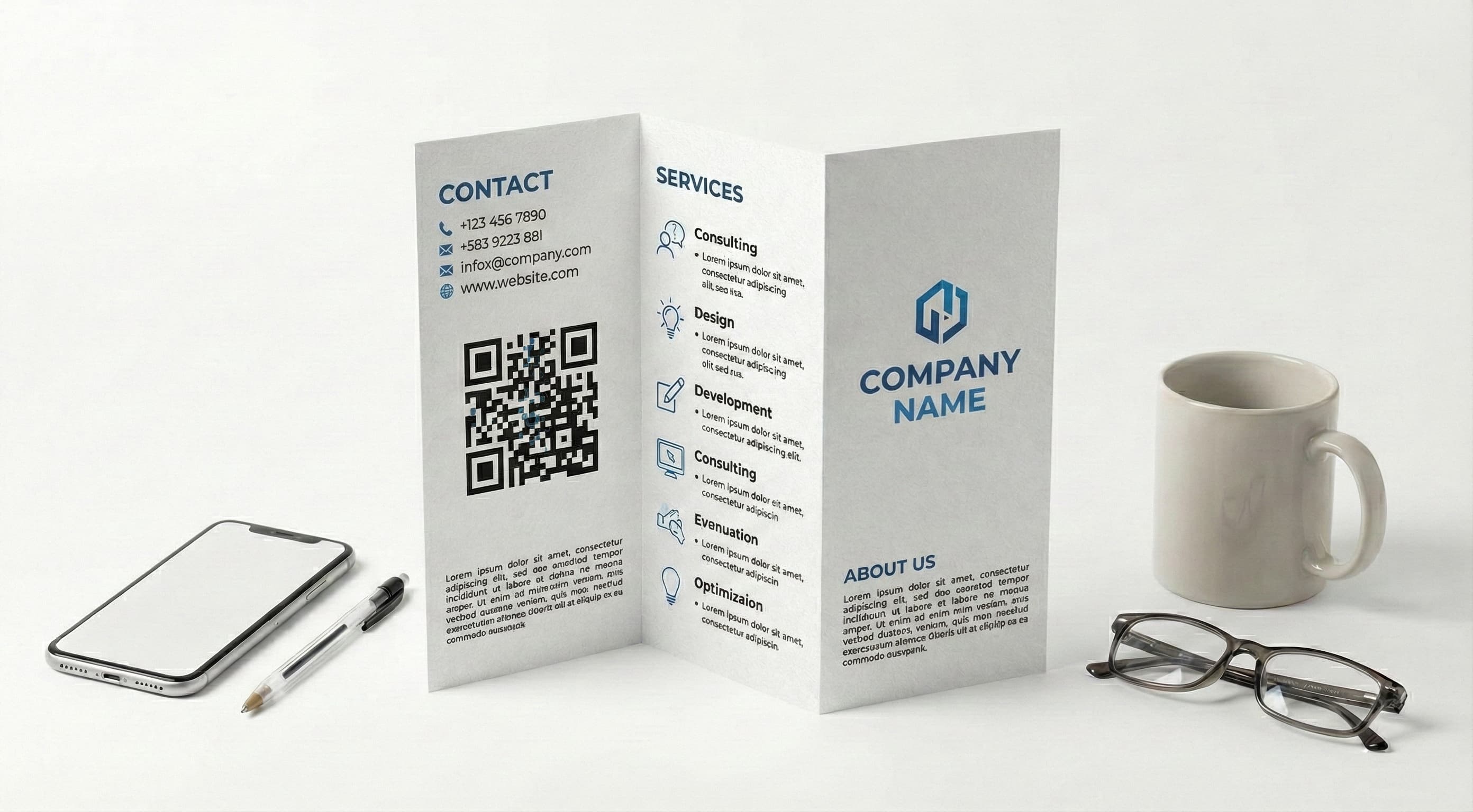 Z-Fold Flyers & Leaflets