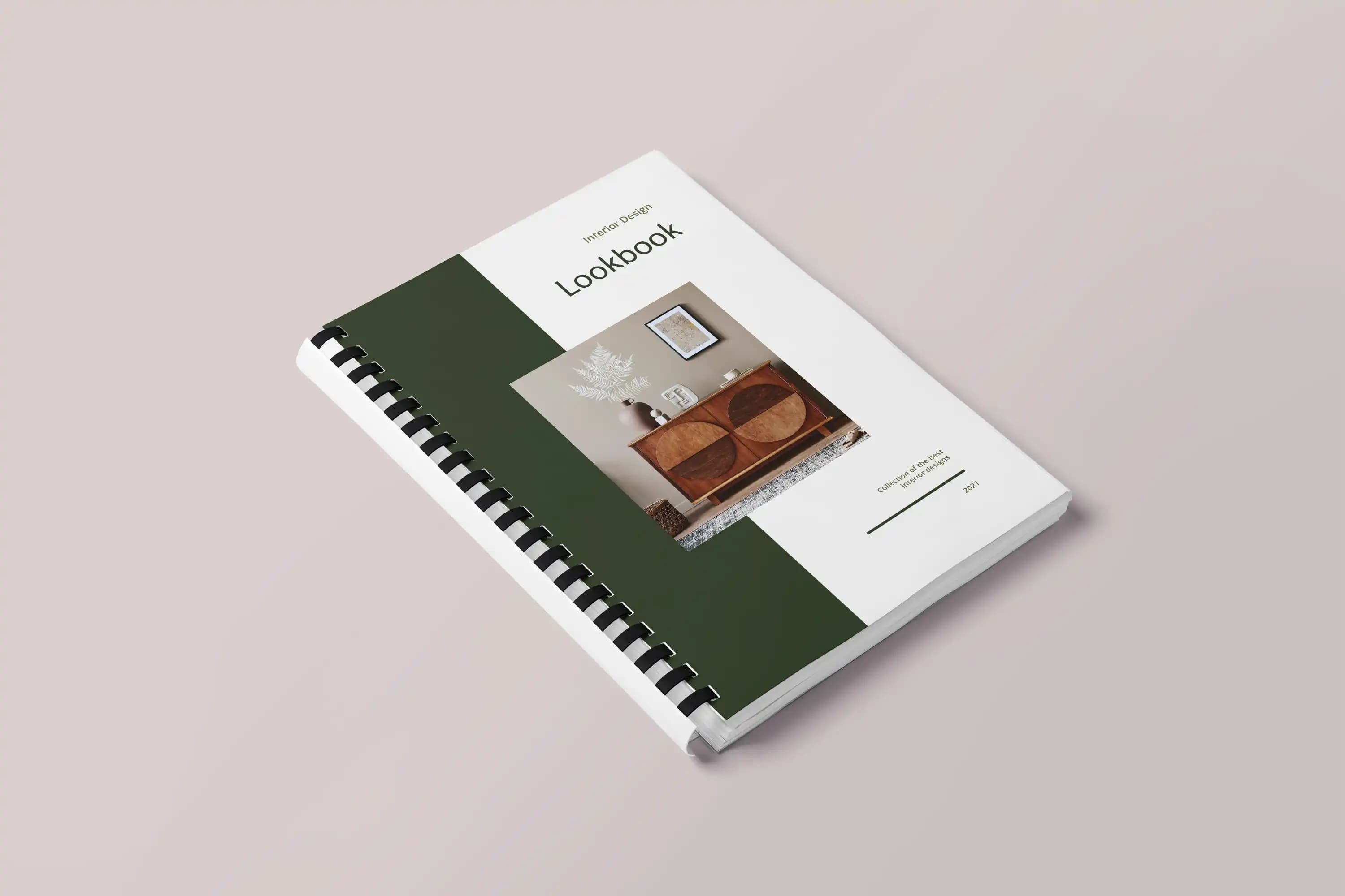 Comb Bound Booklets - alternate view