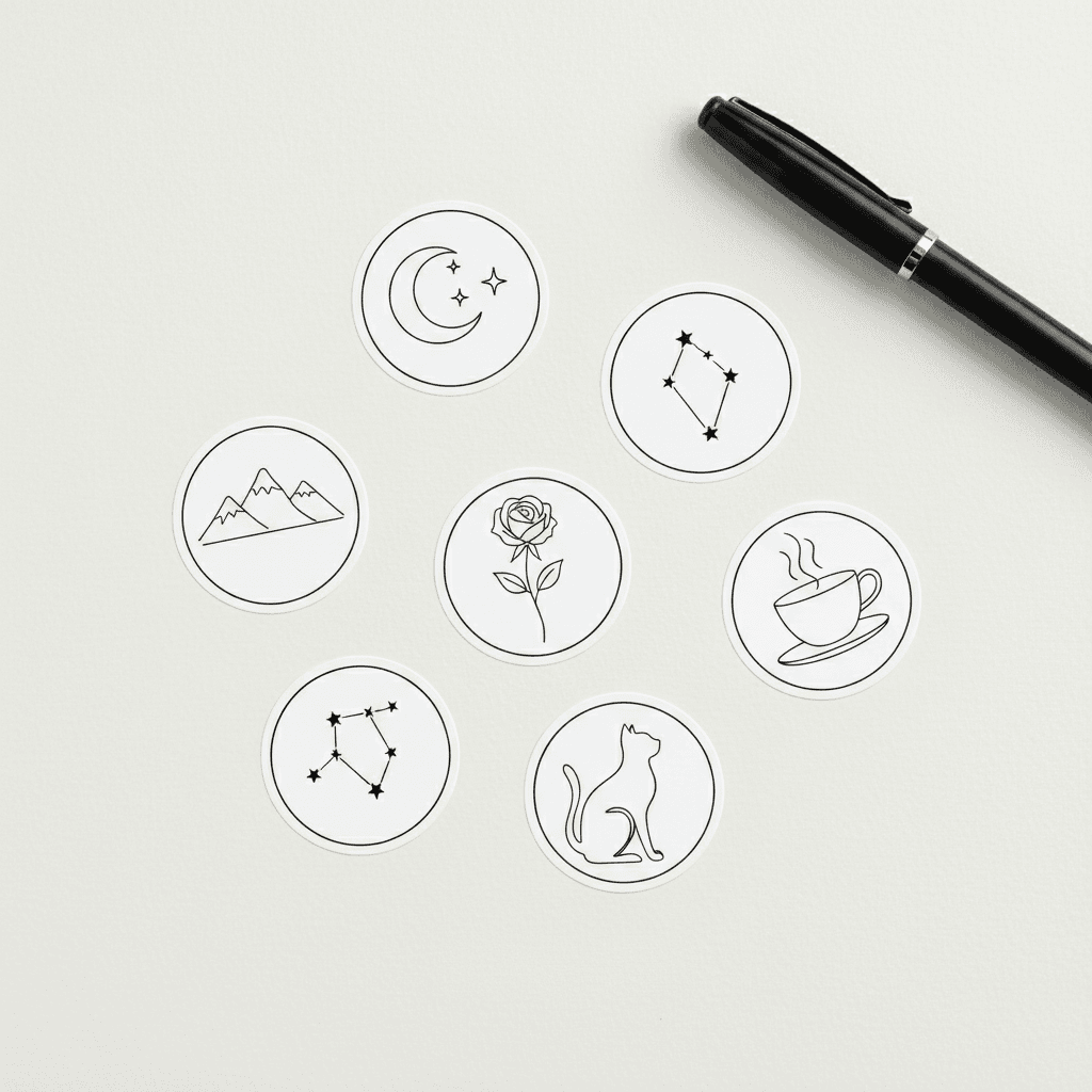 Small Vinyl Stickers