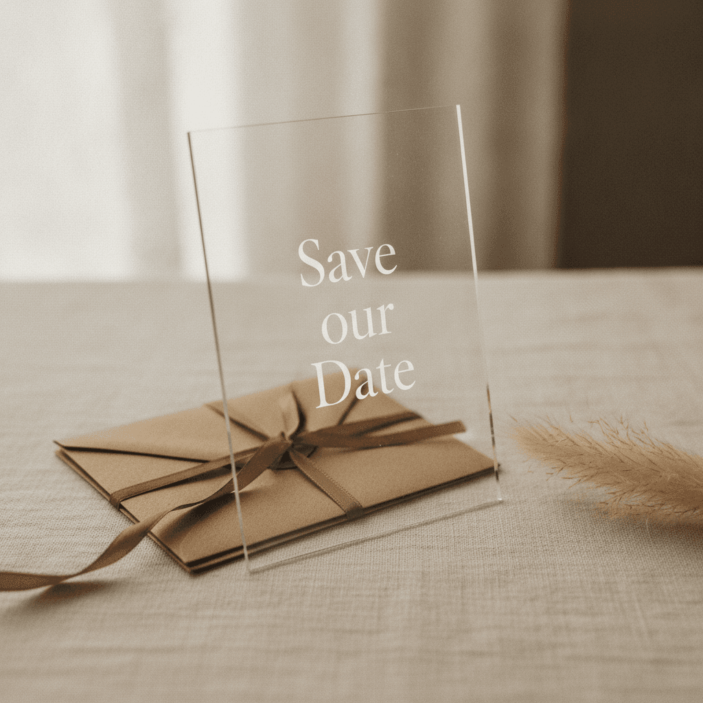 Acrylic Invitations