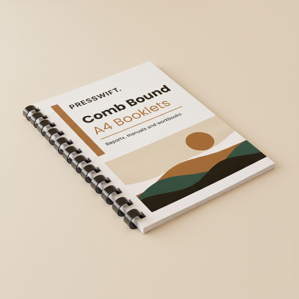 Comb Bound Booklets