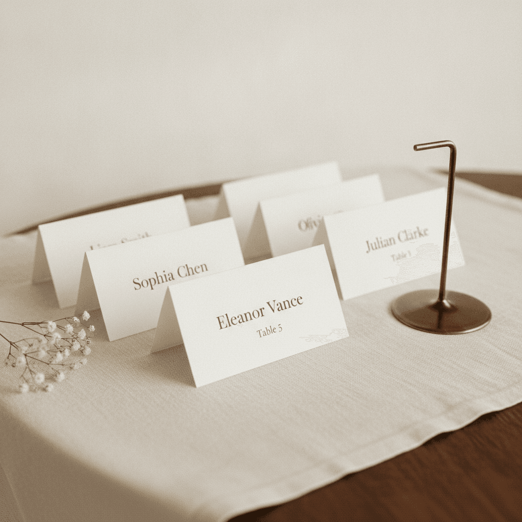 Escort Cards