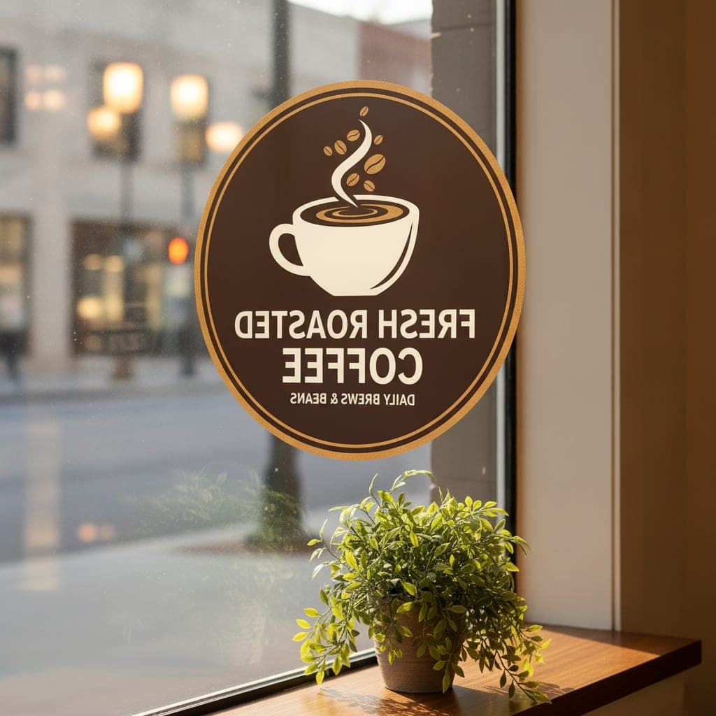 Vinyl Window Stickers - alternate view